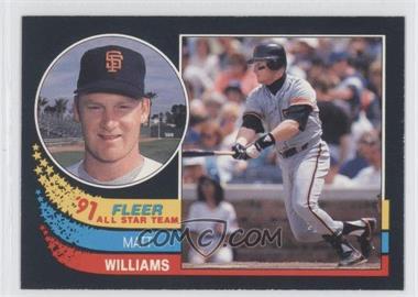 1991 Fleer - All Star Team #3 - Matt Williams