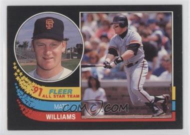 1991 Fleer - All Star Team #3 - Matt Williams