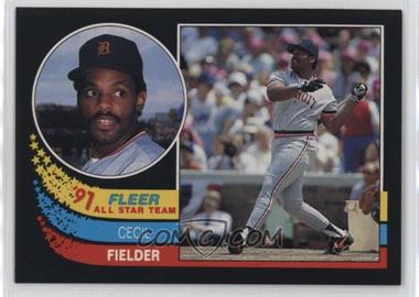 1991 Fleer - All Star Team #4 - Cecil Fielder