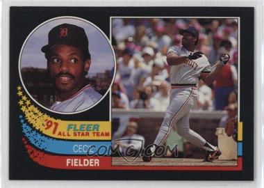 1991 Fleer - All Star Team #4 - Cecil Fielder