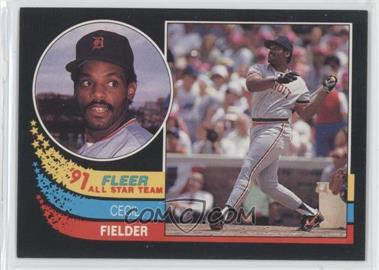 1991 Fleer - All Star Team #4 - Cecil Fielder