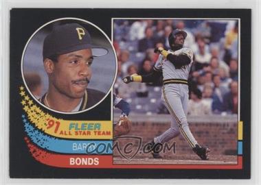 1991 Fleer - All Star Team #5 - Barry Bonds [EX to NM]