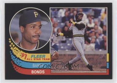 1991 Fleer - All Star Team #5 - Barry Bonds