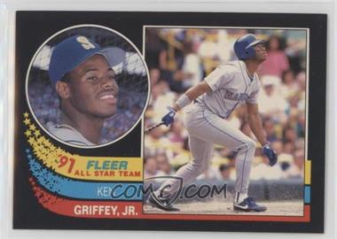 1991 Fleer - All Star Team #7 - Ken Griffey Jr. [Noted]