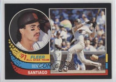 1991 Fleer - All Star Team #9 - Benito Santiago [EX to NM]