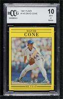 David Cone [BCCG 10 Mint or Better]