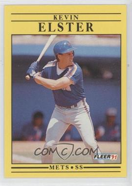 1991 Fleer - [Base] #145 - Kevin Elster