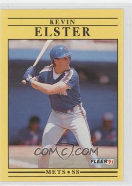 1991 Fleer - [Base] #145 - Kevin Elster