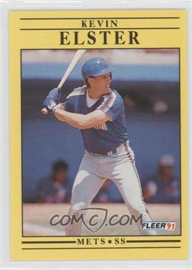 1991 Fleer - [Base] #145 - Kevin Elster