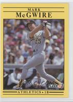 Mark McGwire (Six Lines of Text on Back)