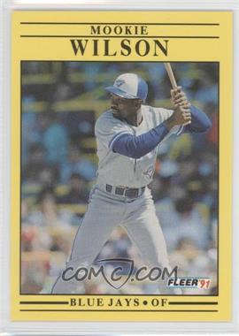 1991 Fleer - [Base] #192 - Mookie Wilson