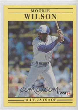 1991 Fleer - [Base] #192 - Mookie Wilson