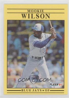 1991 Fleer - [Base] #192 - Mookie Wilson