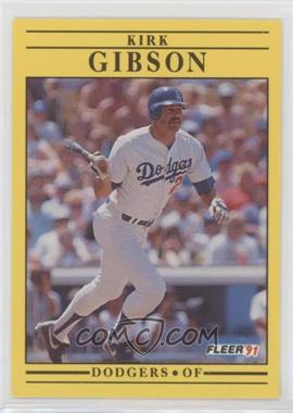 1991 Fleer - [Base] #199 - Kirk Gibson