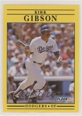 1991 Fleer - [Base] #199 - Kirk Gibson