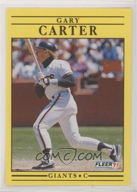 1991 Fleer - [Base] #258 - Gary Carter