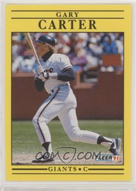 1991 Fleer - [Base] #258 - Gary Carter