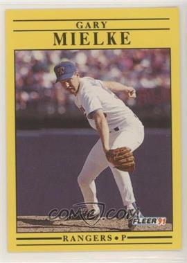 1991 Fleer - [Base] #293 - Gary Mielke