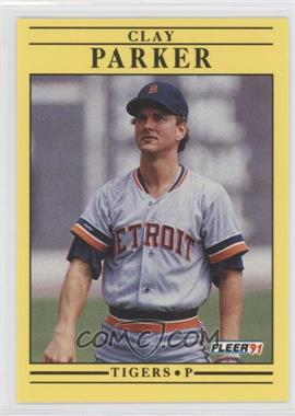 1991 Fleer - [Base] #346 - Clay Parker