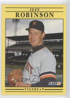 1991 Fleer - [Base] #349 - Jeff Robinson