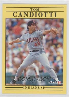 1991 Fleer - [Base] #364 - Tom Candiotti