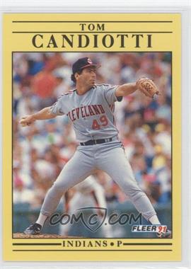 1991 Fleer - [Base] #364 - Tom Candiotti