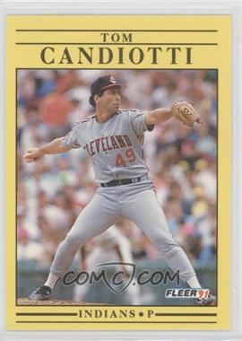 1991 Fleer - [Base] #364 - Tom Candiotti