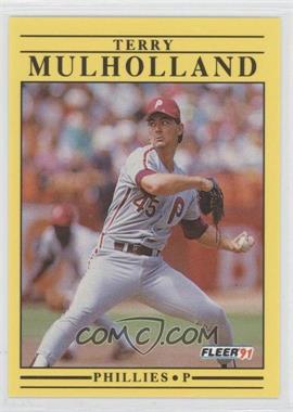 1991 Fleer - [Base] #408 - Terry Mulholland