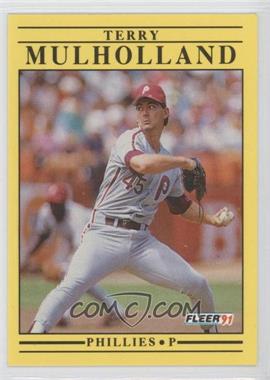 1991 Fleer - [Base] #408 - Terry Mulholland