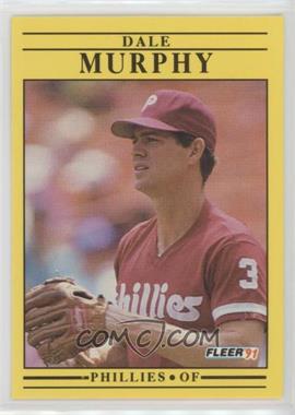 1991 Fleer - [Base] #409 - Dale Murphy