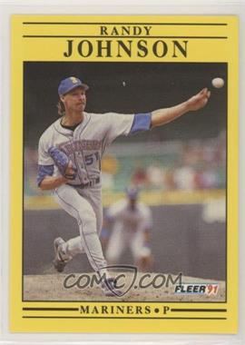 1991 Fleer - [Base] #455 - Randy Johnson