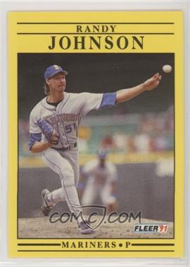 1991 Fleer - [Base] #455 - Randy Johnson
