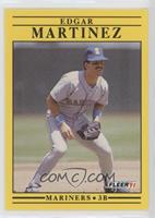 Edgar Martinez (Back Text is on a straight Line)