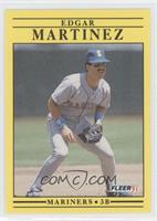 Edgar Martinez (Back Text is on a straight Line)