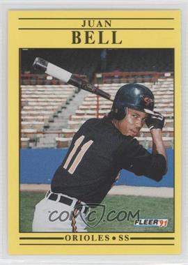 1991 Fleer - [Base] #468 - Juan Bell