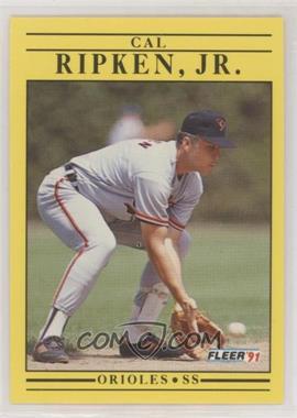 1991 Fleer - [Base] #490 - Cal Ripken Jr.