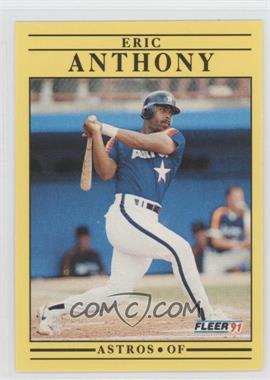 1991 Fleer - [Base] #498 - Eric Anthony