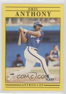 1991 Fleer - [Base] #498 - Eric Anthony