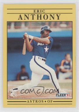 1991 Fleer - [Base] #498 - Eric Anthony