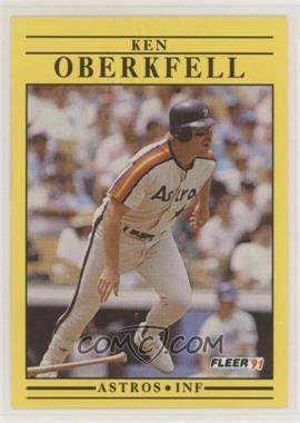 1991 Fleer - [Base] #511 - Ken Oberkfell