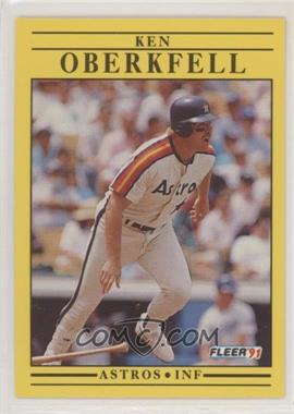 1991 Fleer - [Base] #511 - Ken Oberkfell