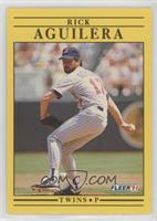 Rick Aguilera (4 lines of text on the back)