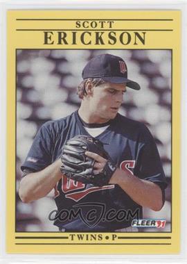 1991 Fleer - [Base] #608 - Scott Erickson