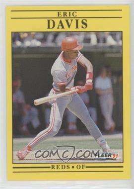 1991 Fleer - [Base] #61 - Eric Davis