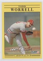 Todd Worrell (Stat Headers are Bold)