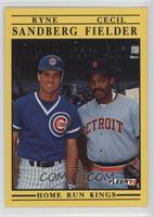 Ryne Sandberg, Cecil Fielder