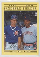 Ryne Sandberg, Cecil Fielder