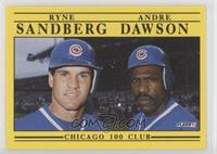 Ryne Sandberg, Andre Dawson [EX to NM]