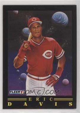 1991 Fleer - Pro-Vision #10 - Eric Davis [EX to NM]