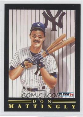 1991 Fleer - Pro-Vision #11 - Don Mattingly